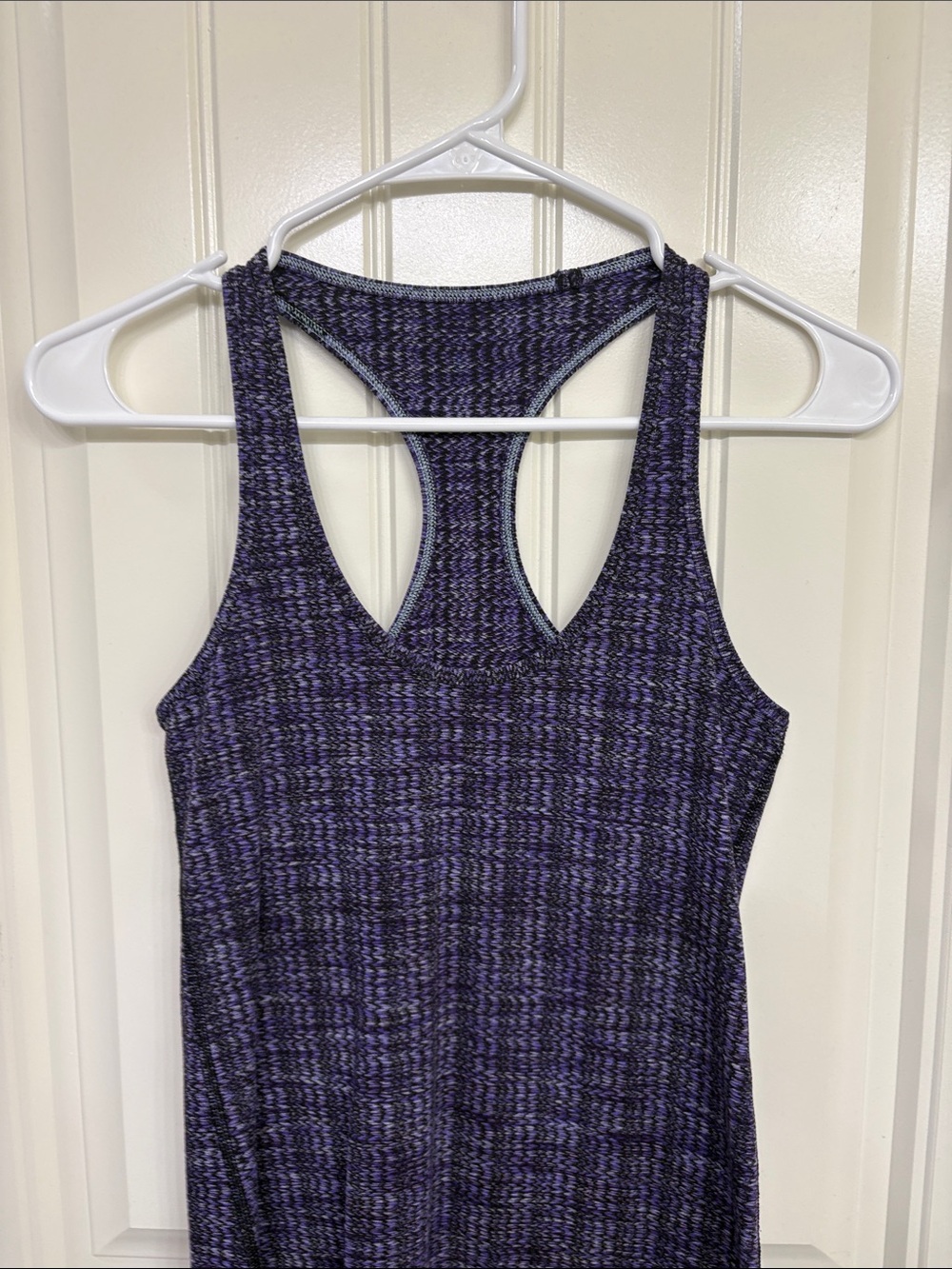 lululemon athletica Purple Space-Dye Racerback Tank Dress - Picture 2 of 7